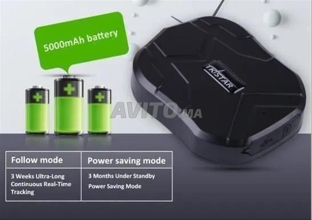TKSTAR GPS Tracker Voiture 90 Jours En Veille