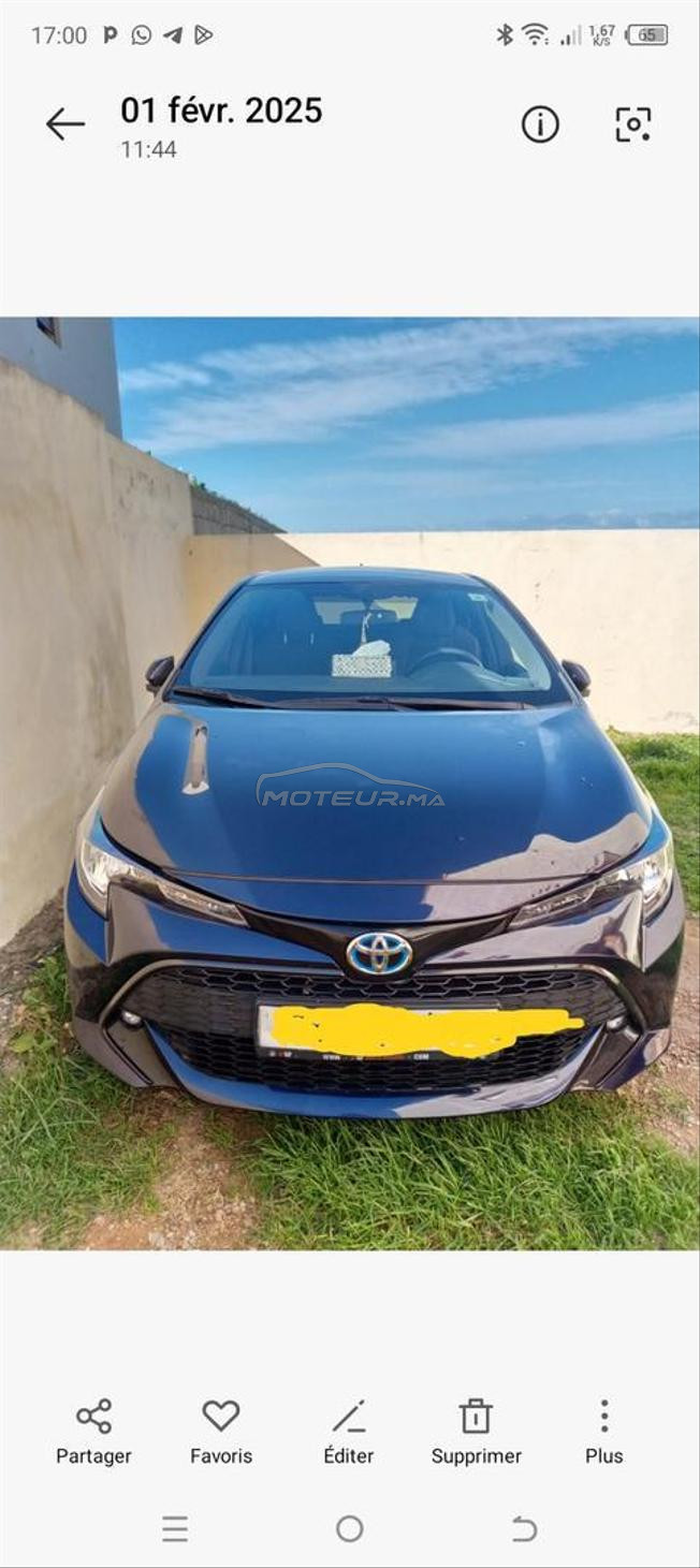 Toyota Corolla Hybride Automatique 2023 à Tanger
