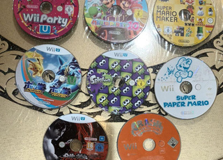 Lot 8 Jeux Wii u 