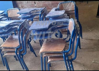 Chaise Semi-Métallique Écritoire - Offre Spéciale