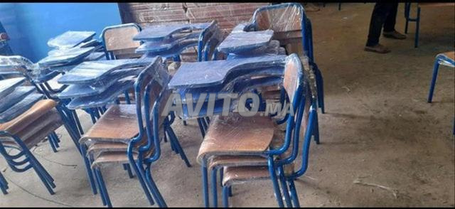 Chaise Semi-Métallique Écritoire - Offre Spéciale