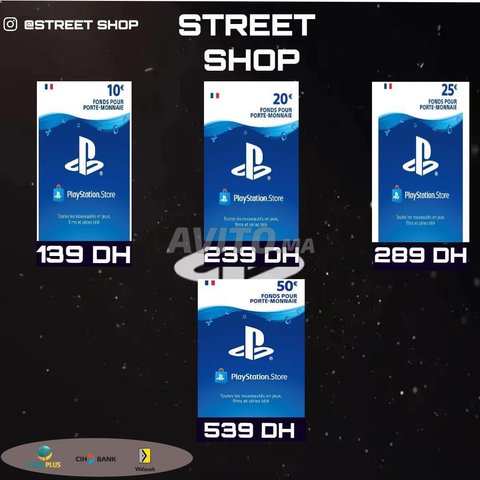 Carte playstation psn