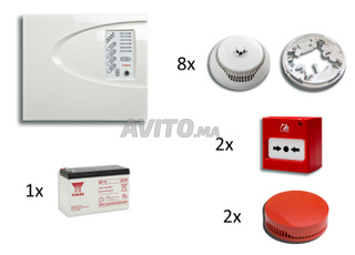 Kit détection incendie conventionnel ou Adressable 
