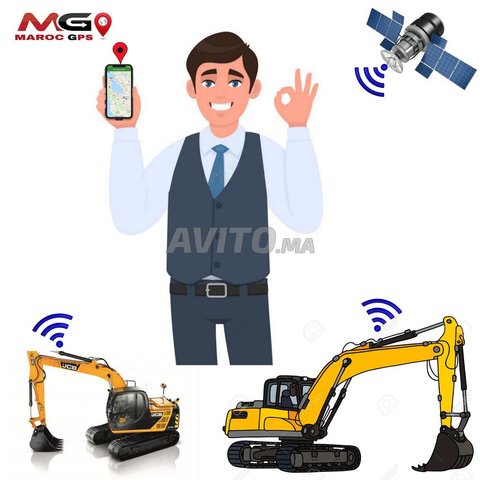 Géolocalisation JCB à distance