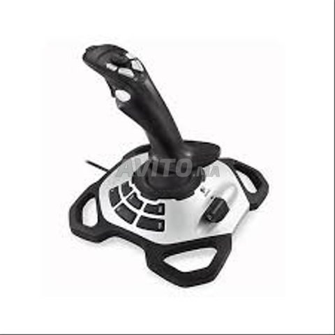 joystick logitech flight stick neuf