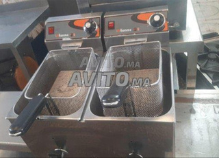 friteuse posable double electrique 