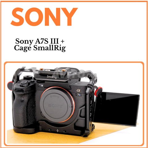 Sony A7S III Avec Cage SmallRig