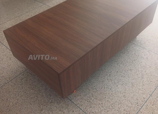 Table basse salon en bois, 150cm/80cm 