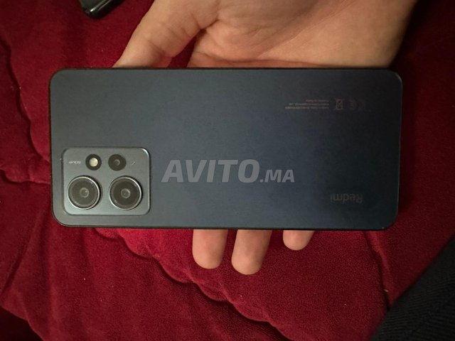 redmo note 12 fih 6/2 f Ram w 128 fstockage