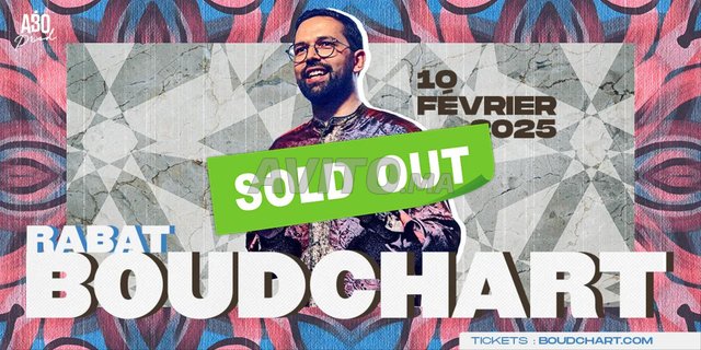 TICKETS BOUDCHART CARREE OR