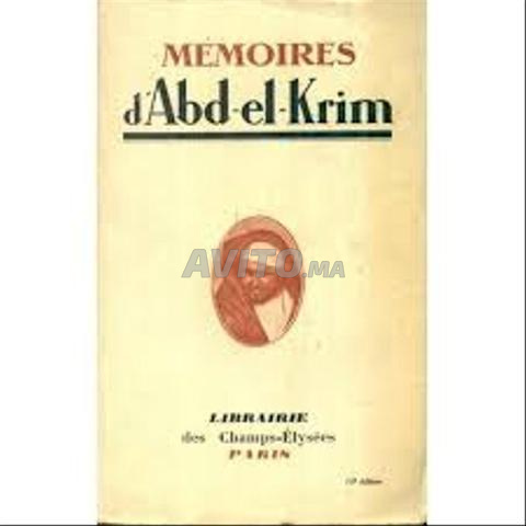  Mémoires d'Abd-el-Krim de J.Roger en français