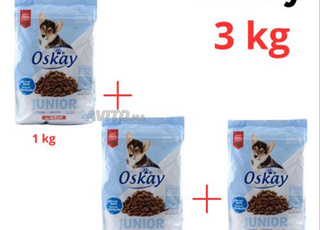 03 PAQUETS CROQUETTES AU BOEUF POUR CHIENS 