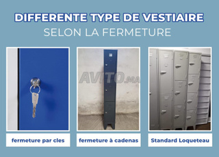 vestiaires métalliques 