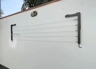 نشار الملابس القابل للطي لإستغلال المساحة