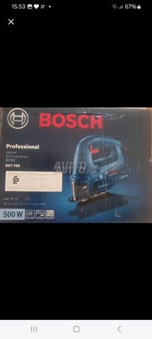SCIE SAUTEUSE BOSCH GST 700-500W  