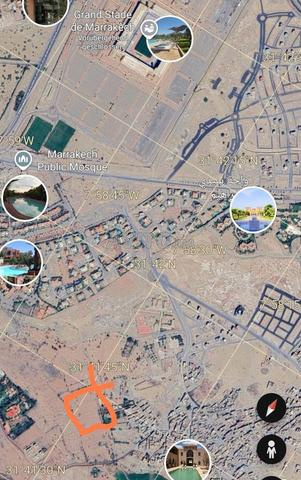 Terrain Pas loin du Grande Stade Marrakesch 