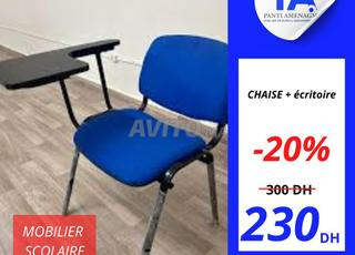 chaise avec écritoire تخفيض de a amall