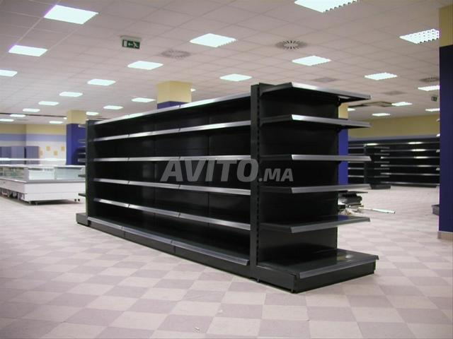 rayonnage super marche 