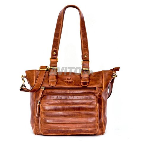 Sac à main cuir véritable bandoulière.