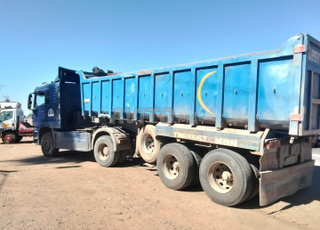 remorque man modèle 2007 benne master benne 