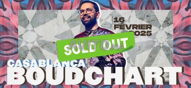 TICKET BOUDCHART - CAT NORMAL - 16 FEV