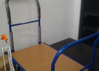 CHARIOT AVEC PLATELLAGE EN BOIS 