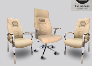 chaise président avec 2 visiteur d'importation