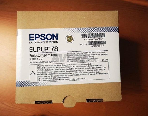 Lampe original Epson ELPLP78 Emballage sellé 