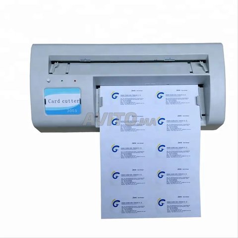 Machine de découpe de cartes de visite électrique