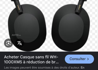 casque sony sans fil  1000XM5