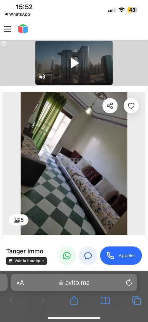 Appartement meublé KFC malabata - image 3