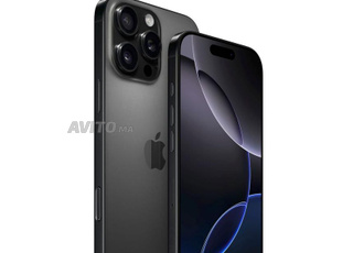 iphone 16 pro max 256gb black titanium 