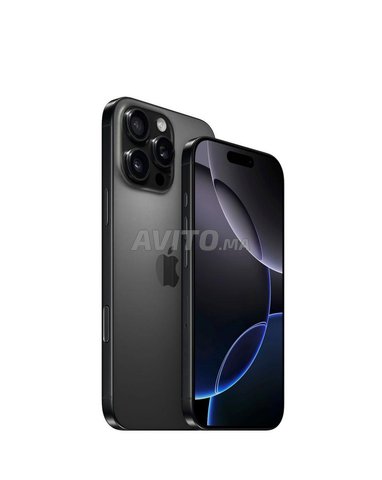 iphone 16 pro max 256gb black titanium 