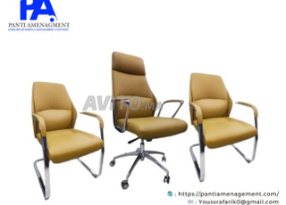 ENSEMBLE DE FAUTEUILS / SIÈGE DE BUREAU