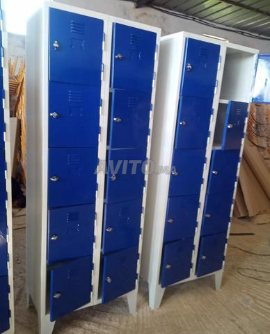Armoire Casier vestiaire métallique en stock 