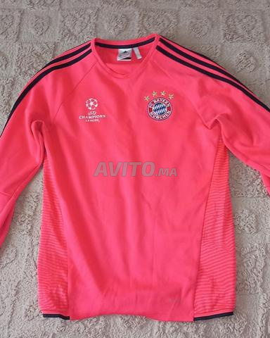 Adidas football bayern sweat rose