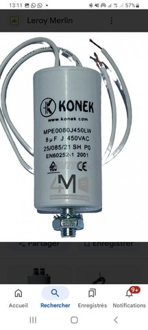 Condensateur de démarrage universel