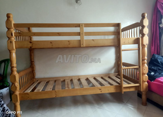 Lit superposé bon état o n9i bzzaf