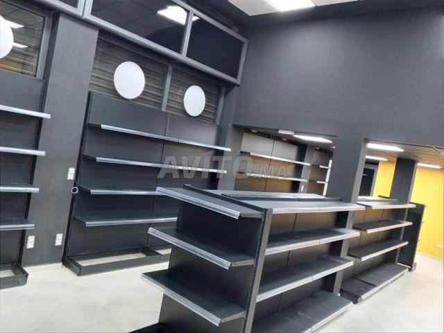 RAYONNAGE SUPER MARCHE NOIRE Vm2pn4U4 - 2