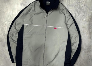 Nike vintage 90s Y2K Swoosh Track Jacket  