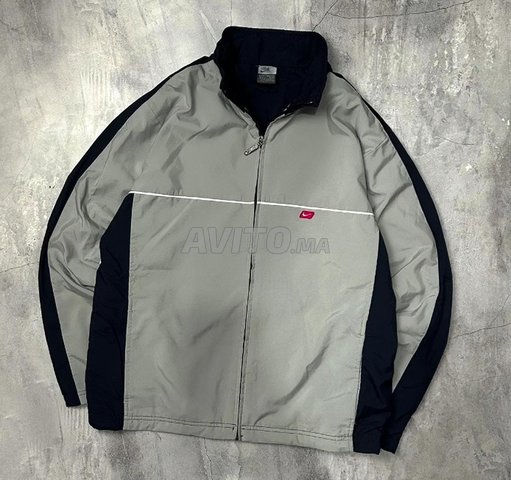 Nike vintage 90s Y2K Swoosh Track Jacket  