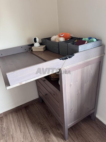 table a langer et commode bébé