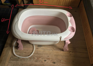 Baignoire pliable sur pieds
