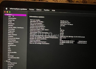 Macbook pro 2019 i7