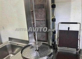 machine a chawarma gaz 