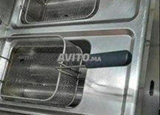 friteuse posable double gaz 