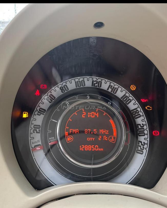 Fiat 500 Diesel Manuelle 2015 à Casablanca