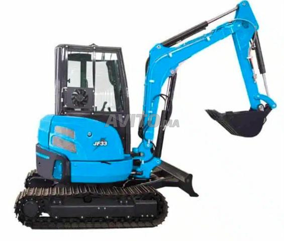 Mini-pelle avec garantie – 3375 kg