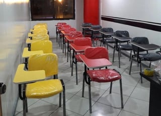 chaise écritoire iso/semi métallique promo