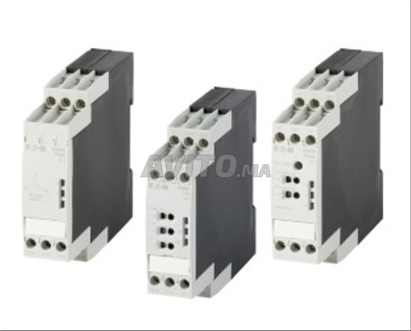 Relais Contrôleur Phase Multifonction 3Ph avec N